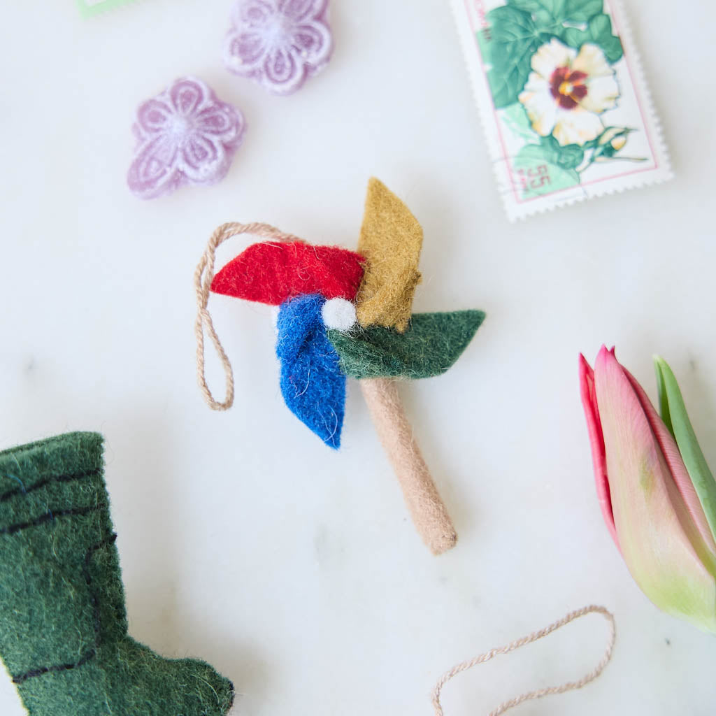 Spring Splash Mini Ornaments (Set of 8) - Handmade Garden Decorations ...
