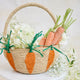 Basket with Carrots