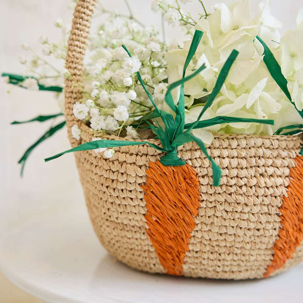 Basket with Carrots