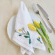 Spring Floral Cotton Napkins - Set of 4