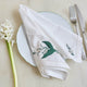 Spring Floral Cotton Napkins - Set of 4