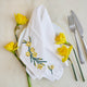 Spring Floral Cotton Napkins - Set of 4