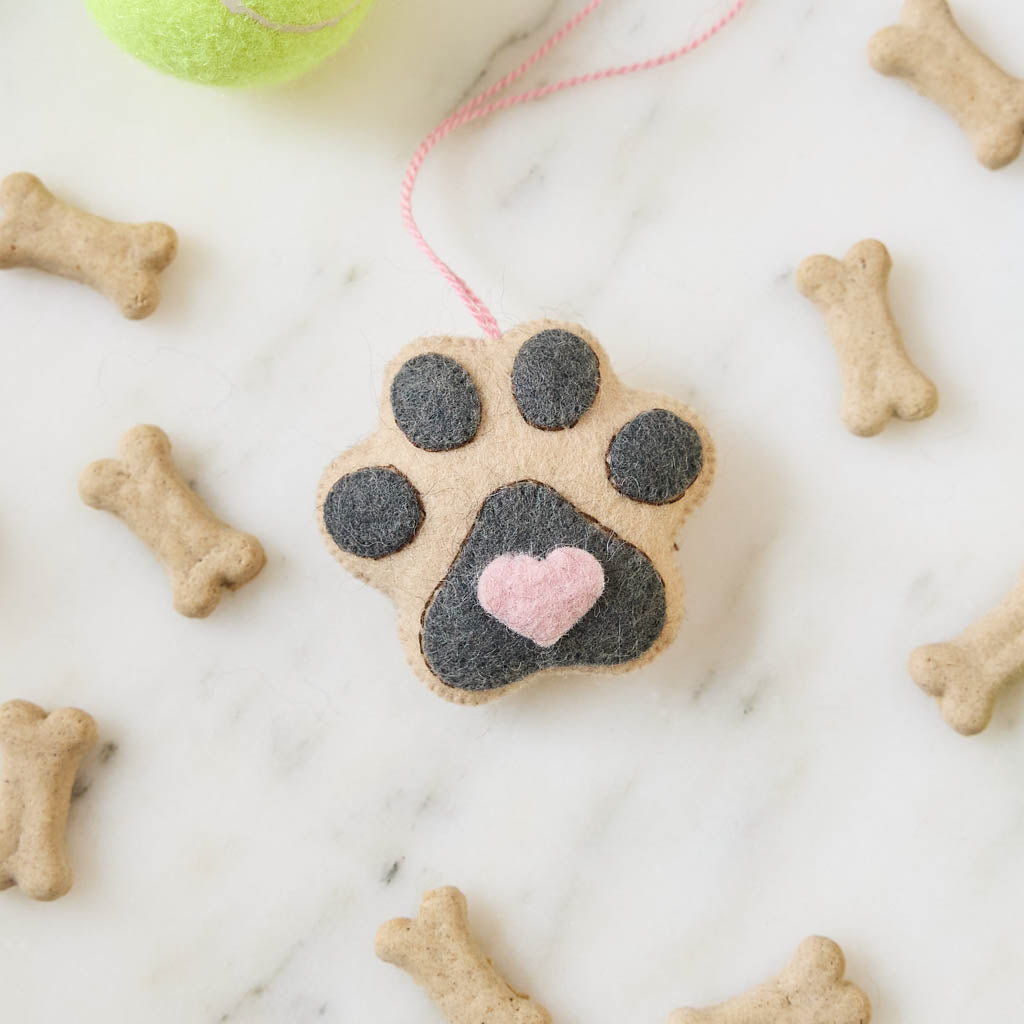 Best Friends Paw Ornament