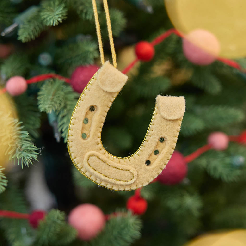 Lucky Horseshoe Ornament