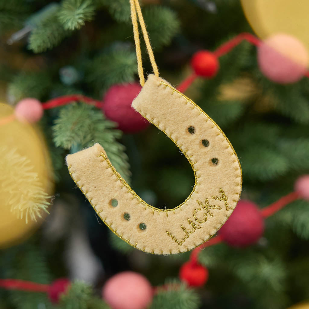 Lucky Horseshoe Ornament