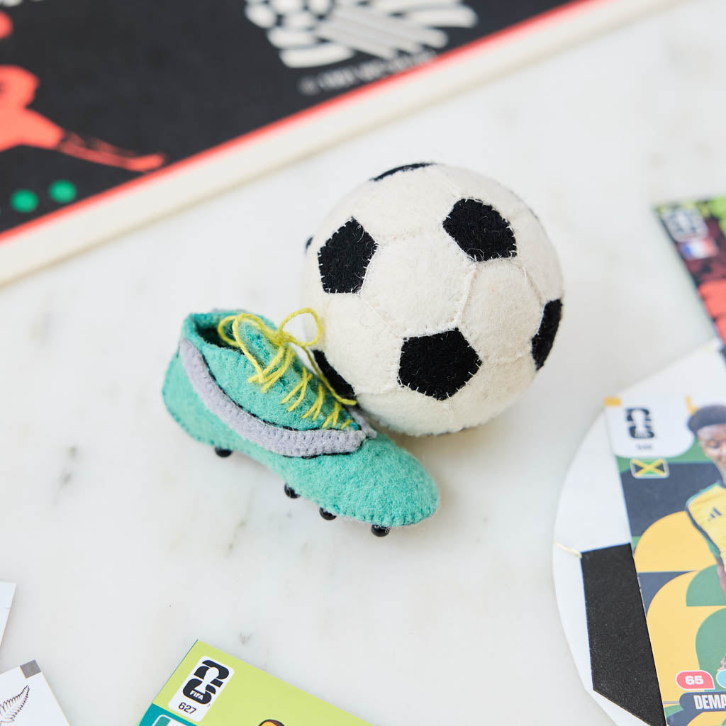 Soccer Ball & Cleat Ornament