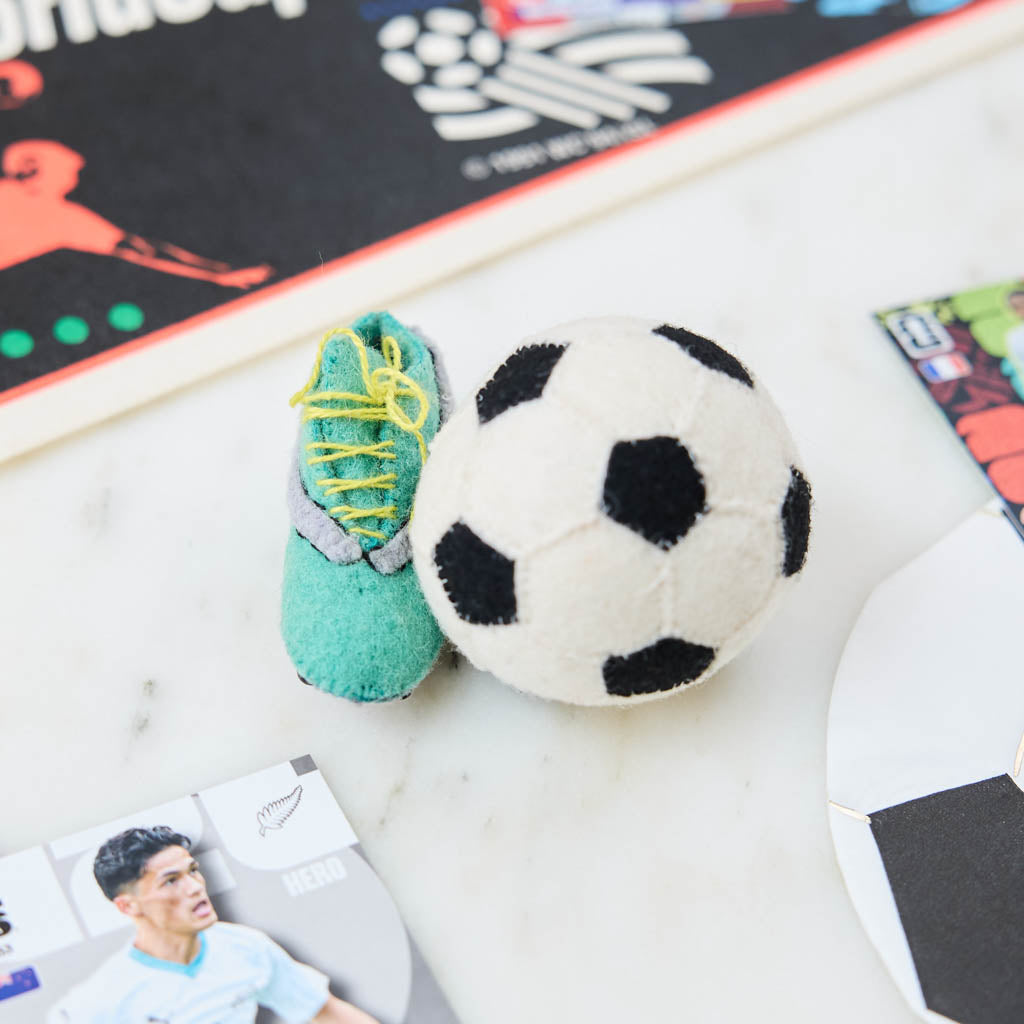 Soccer Ball & Cleat Ornament