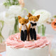 A charming felt fox bride ornament that blends woodland whimsy with romantic elegance—perfect for celebrating brides, weddings, and love-filled moments.