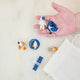 Blast off into a universe of discovery with our Space Mini Ornaments Set. This delightful collection includes five handcrafted felt ornaments inspired by the wonders of space: an astronaut, satellite, space shuttle, rocket ship, and meteor, along with a coordinating Explorer badge that can be displayed as a keepsake or worn as a symbol of curiosity and adventure.