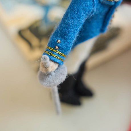 Honor one of the great heroes of the American Revolution with our handcrafted Marquis de Lafayette Ornament from the Craftspring Semiquincentennial Collection. 