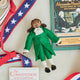 Celebrate the cultural phenomenon that brought Revolutionary history to a new generation with our handcrafted Lin-Manuel Miranda as Hamilton Ornament. Inspired by his iconic portrayal of Alexander Hamilton, this felt ornament captures the energy, creativity, and theatrical spirit of a groundbreaking American story.