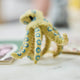 A handcrafted felt Blue-ringed Octopus Ornament inspired by one of Australia's most fascinating and recognizable marine creatures.