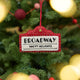 Capture the magic of Broadway with our handmade Broadway Marquee Ornament, a festive felt tribute to New York City's legendary Theater District and the unforgettable joy of live performance.