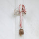 Festive Bell with Red Ribbon