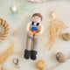 Celebrate the hardworking spirit of America’s coastal fishing communities with this handcrafted Dungeness Crab King Ornament, ethically made from sustainable wool and inspired by generations of fishermen who make their living from the sea.