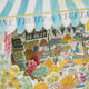 Vegetable Stand Pop-up Greeting Card