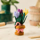 Spring Crocus Flower Pot Ornament
