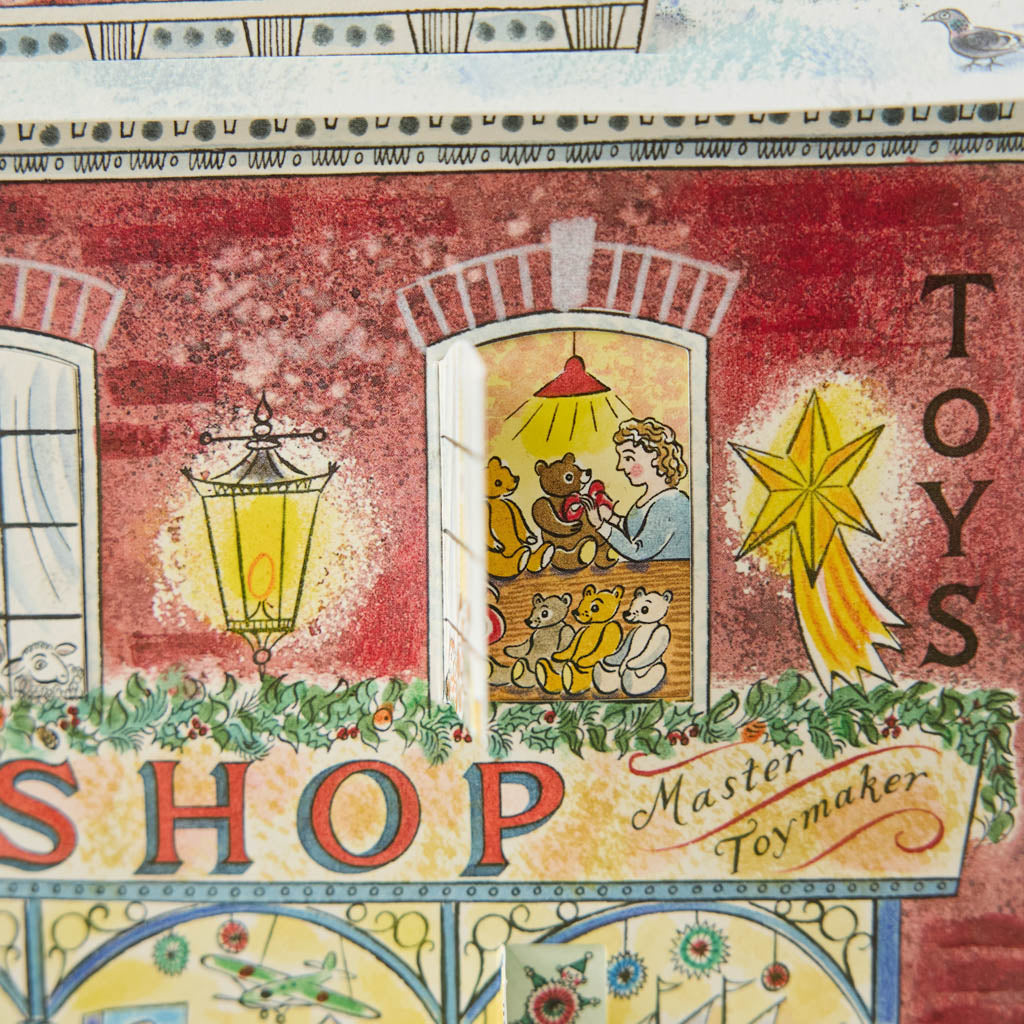 Toy Shop Paper Advent Calendar