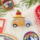 Station Wagon with Luggage Ornament