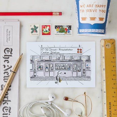 Next stop: Roachefeller Center! Our Roaches of NYC Postcard takes you underground for a hilarious glimpse into the city that never sleeps—where even the tiniest New Yorkers have places to be!