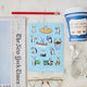 A playful NYC-themed sticker sheet featuring illustrated cockroach characters by artist JG Debray, created in collaboration with Roaches of NYC and Craftspring.