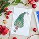 A Little City Mischief, Straight to Your Mailbox! A whimsical illustrated Christmas postcard featuring JG Debray's playful cockroach artwork, created in collaboration with Roaches of NYC and Craftspring.