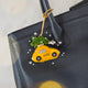 Holiday Taxi Bag Charm