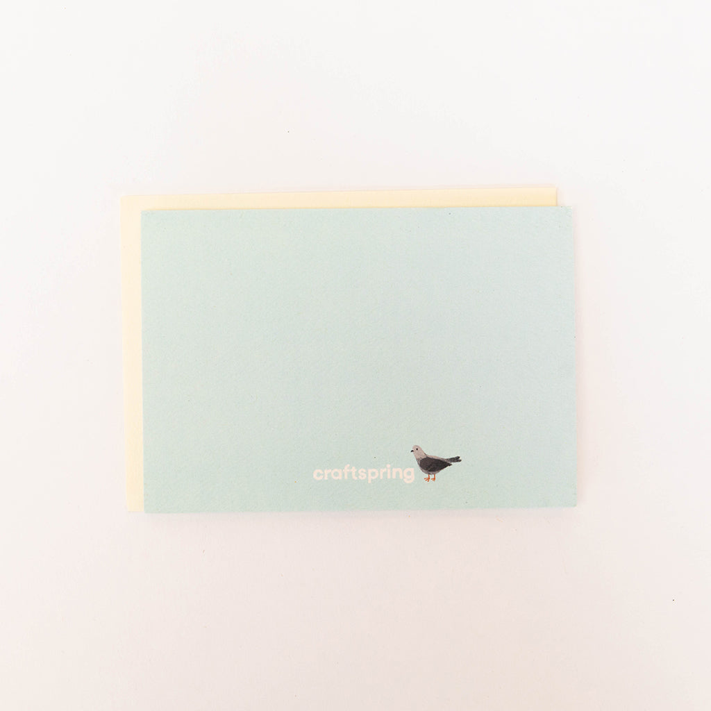 NYC Pigeon Taxi Greeting Card