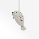 Baby Manatee Ornament