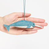 Baby Narwhal Ornament