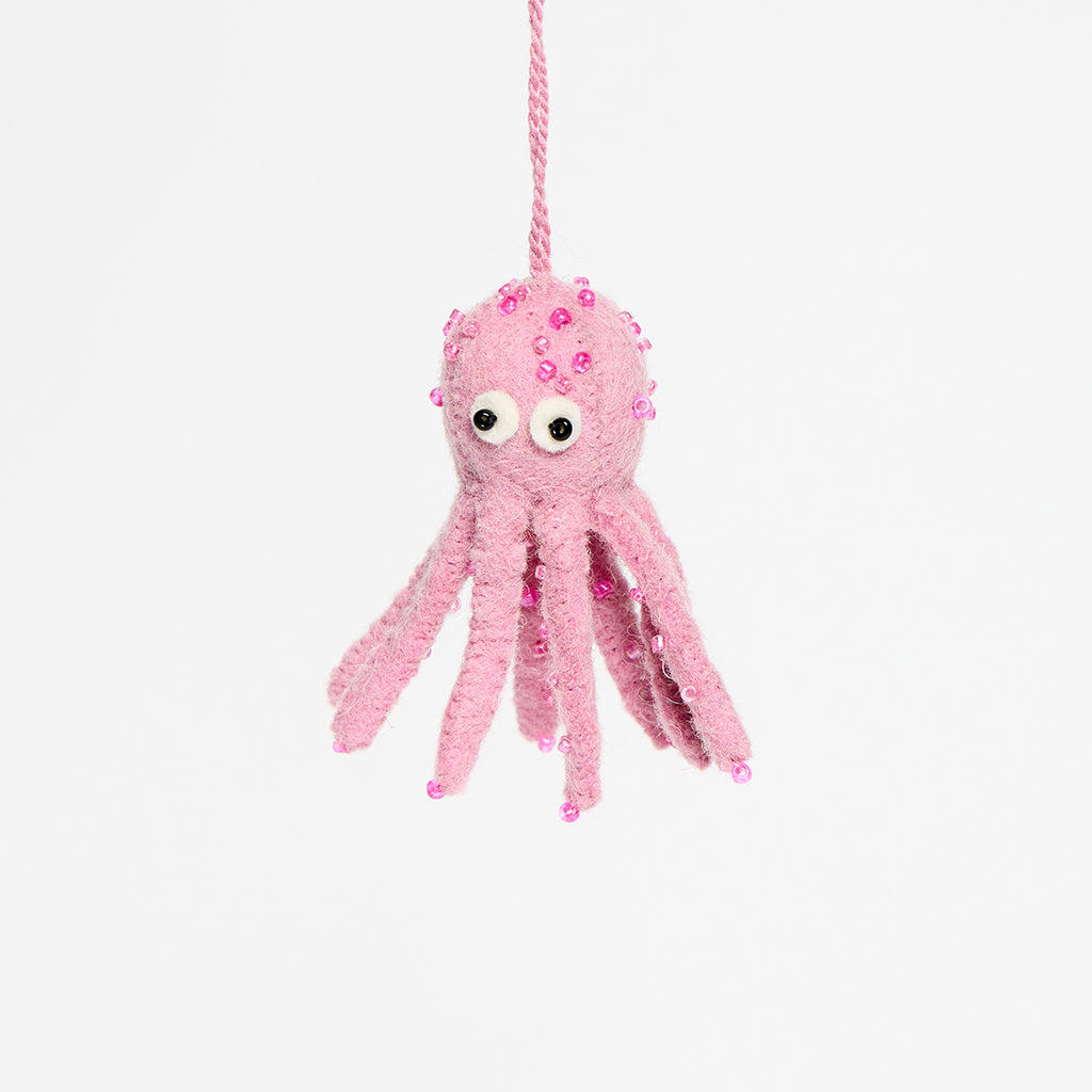 Baby Octopus Ornament