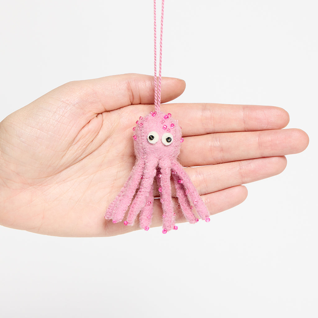 Baby Octopus Ornament