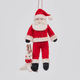 Baby Rudolph Santa Ornament