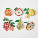 Pomegranate Beaded Ornament