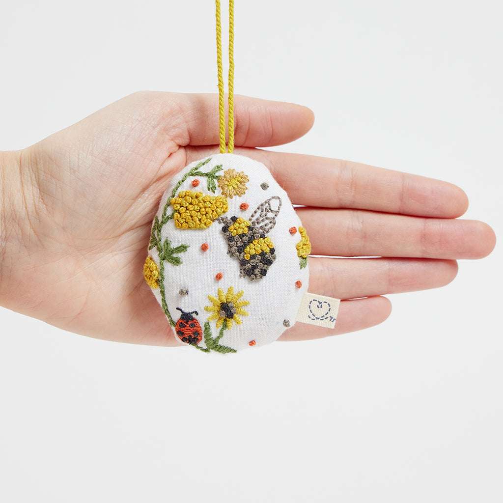 Bee Easter Egg Ornament