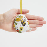 Bee Easter Egg Ornament