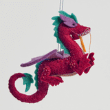 Bejeweled Mountain Dragon Ornament