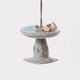 Celebrate the gentle rhythms of the garden with our Bird Bath Ornament. This charming felt scene features two tiny birds enjoying a quiet splash, capturing the simple joy of watching backyard birds gather for a drink on a sunny day.