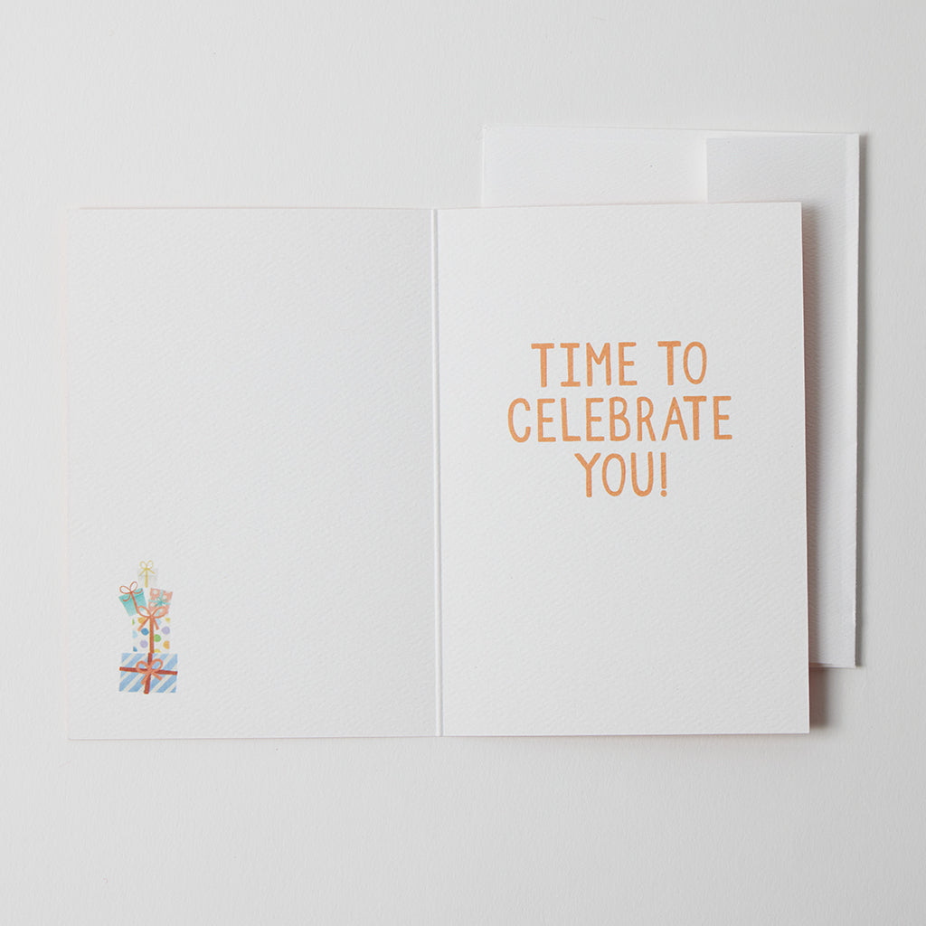 Birthday Gifts Stack Greeting Card