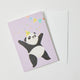 Birthday Panda Greeting Card