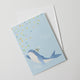 Birthday Whale Greeting Card