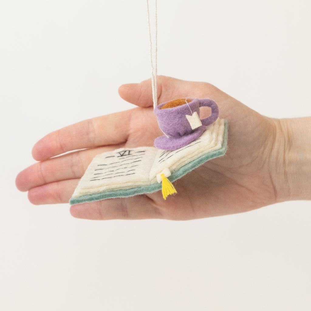 Book Lover's Brew Ornament