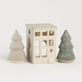 Brownstone Ceramic Tea-Light Holder