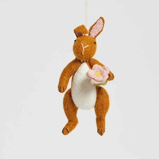 Bundle: Easter Bunny Ornaments - Set of 5