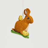 Bundle: Easter Bunny Ornaments - Set of 5