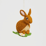 Bundle: Easter Bunny Ornaments - Set of 5