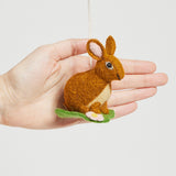 Bundle: Easter Bunny Ornaments - Set of 5