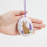 Bunny Easter Egg Ornament
