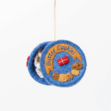 Butter Cookies Tin Ornament