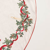 Natural Candle Garland Tree Skirt